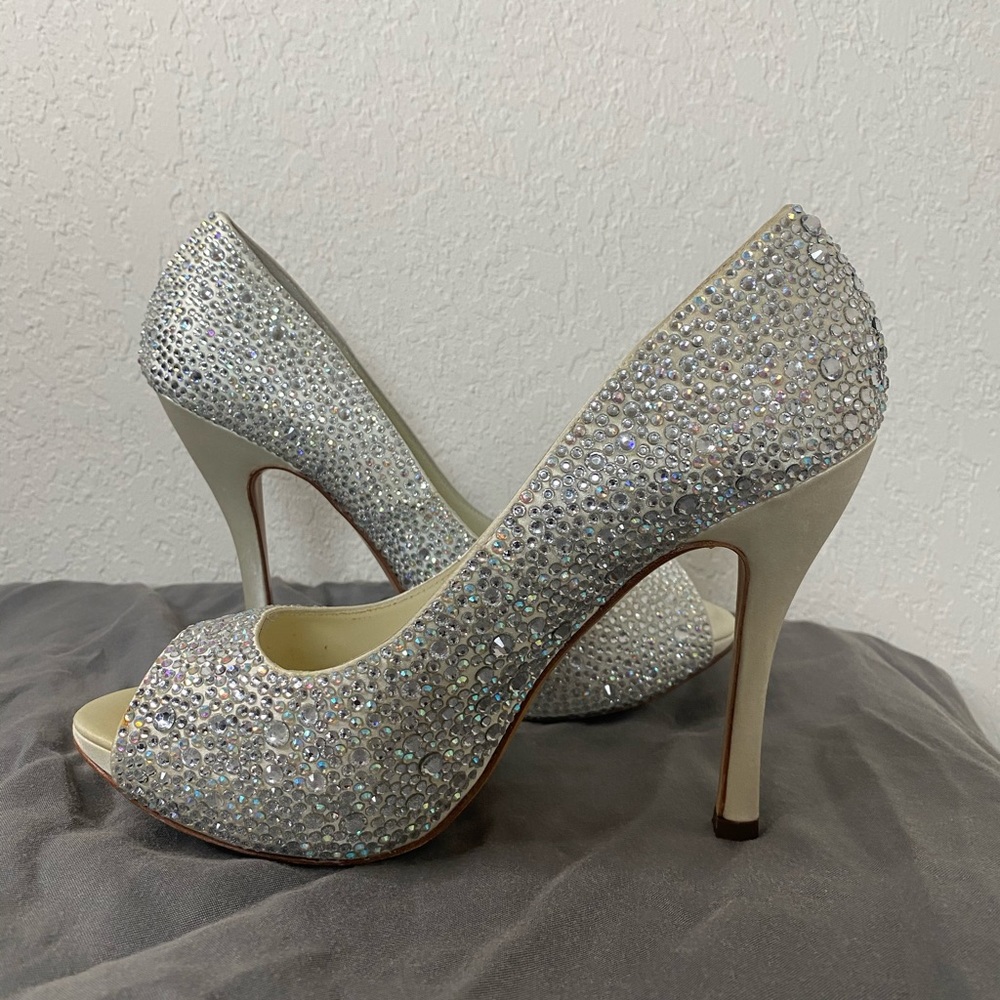 Benjamin Adam’s London crystal heels